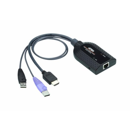 KVM-Adapter Aten KA7188 HDMI USB Smart Card Virtual Media