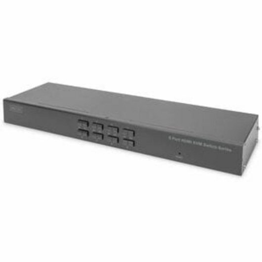 Conmutador KVM Digitus DS-12910 8 puertos HDMI 4K Ultra HD montaje en rack