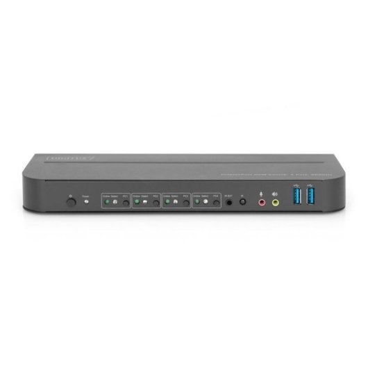 KVM Switch Digitus 4 Port 4K60Hz 4 DP in 1 DP HDMI out