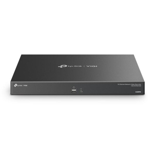Grabadora NVR para Cámara IP TP-Link VIGI NVR4016H 16 canales 4K 64TB HDD Ethernet