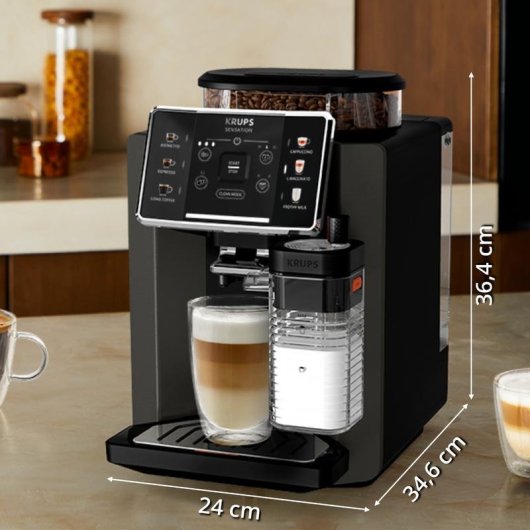 Kaffeevollautomat Krups Sensation Milk M50 1,7L 1450W mit Milchaufschäumer