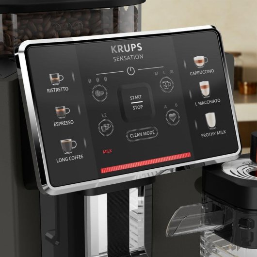 Kaffeevollautomat Krups Sensation Milk M50 1,7L 1450W mit Milchaufschäumer