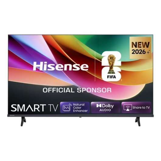 TV Hisense QLED 32A4S 32" Full HD 60Hz Smart TV HomeOS HDR10 HLG