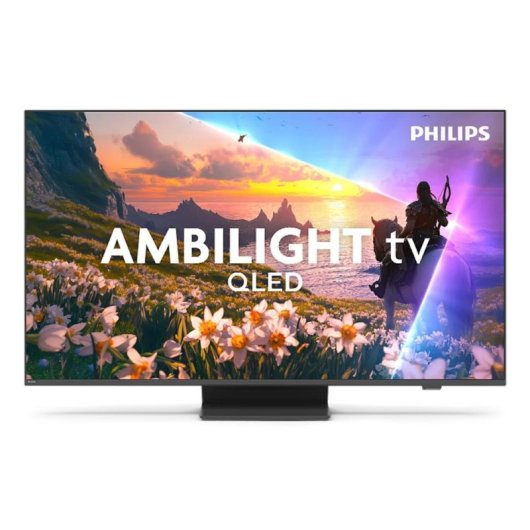 TV Philips QLED 65PUS8600 65" 4K UltraHD 120Hz Smart TV Titan OS HDR10+ Ambilight