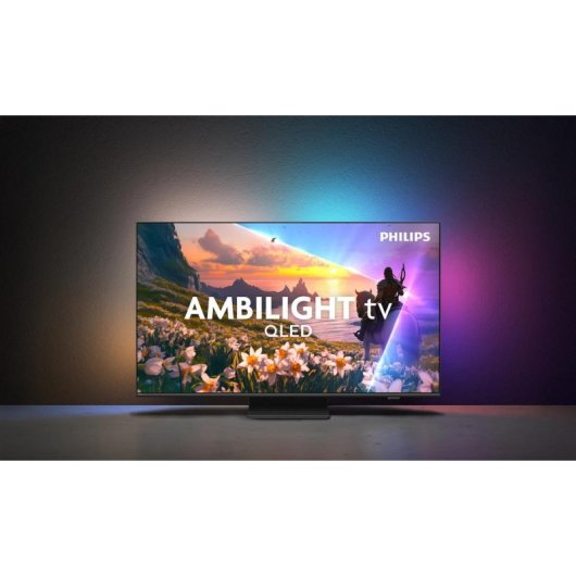 TV Philips QLED 65PUS8600 65" 4K UltraHD 120Hz Smart TV Titan OS HDR10+ Ambilight