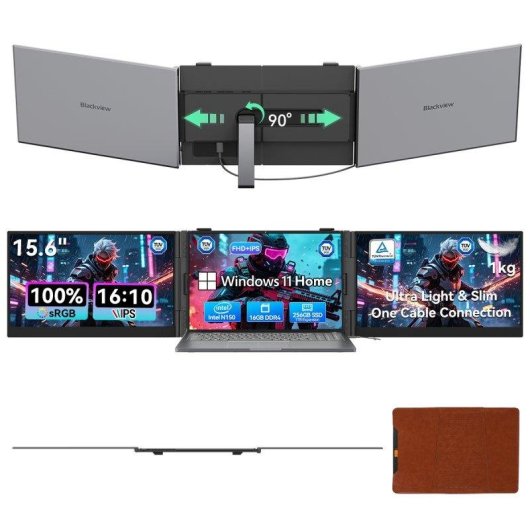 Monitor Blackview DCM8 Pro 15,3" FullHD 60Hz IPS Ultraligero USB-C Altavoz Integrado