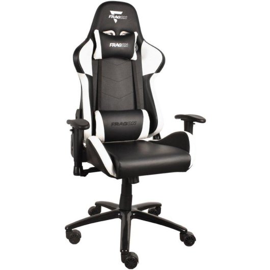 Silla Gaming FragON 2x V2 Negro-blanco