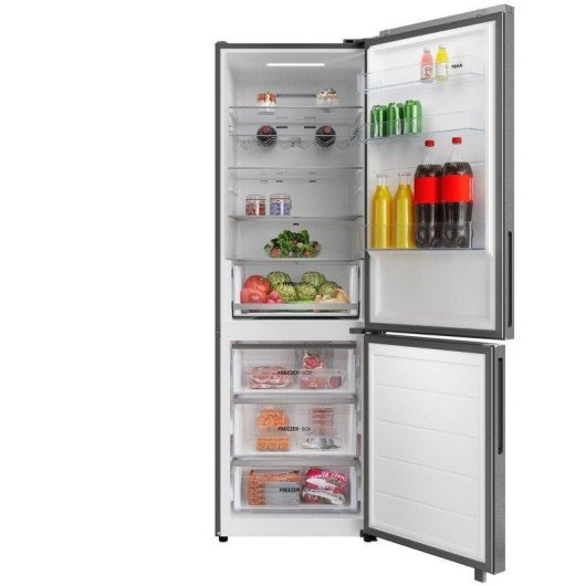 Frigorífico Combi Teka RBF 64650 SS Total No Frost 186cm 400L C Inox