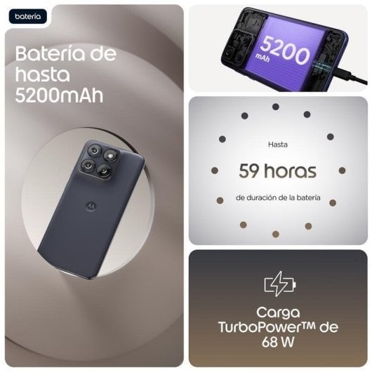 Motorola edge 70 fusion 5G 6,78" 8GB 256GB Nero Dual SIM