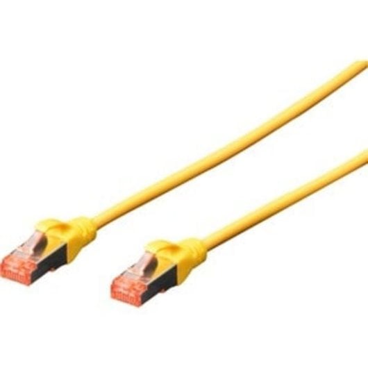 Cable Digitus CAT 6 S/FTP 1 m jaune cuivre LSZH RJ-45