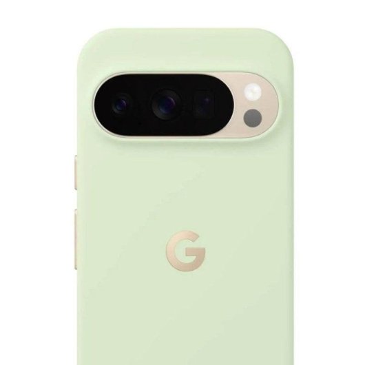Hülle Google Pixelsnap Cover case Mikrofaser Grün Jade Stoßfest für Pixel 10 Pro XL