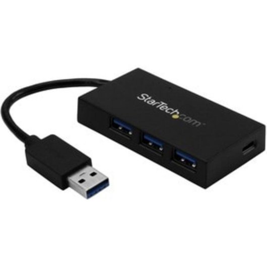 Hub StarTech.com 4 portas 5Gbps USB 3.2 Gen 1 com alimentação