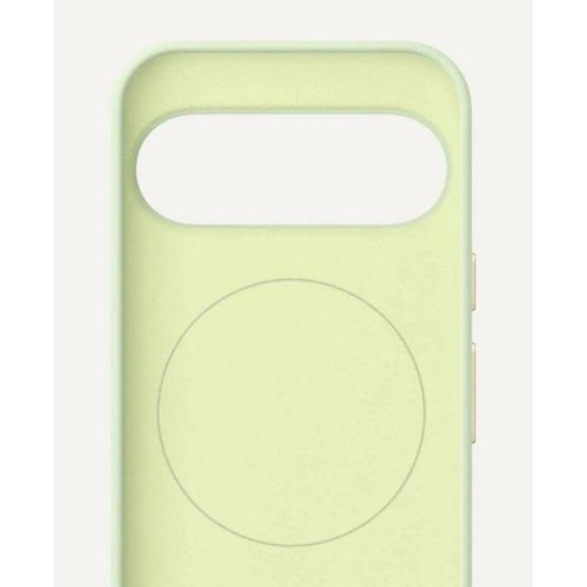 Handyhülle Google Cover case Mikrofaser Hellgrün für Pixel 10 Pro