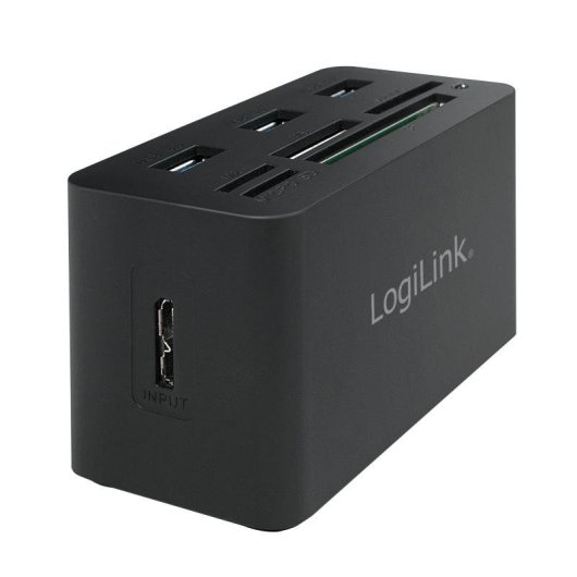 Multikartenleser LogiLink CR0042 USB 3.2 Gen 1 Karten 2TB Schwarz