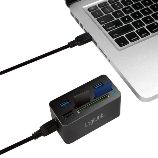 Multikartenleser LogiLink CR0042 USB 3.2 Gen 1 Karten 2TB Schwarz