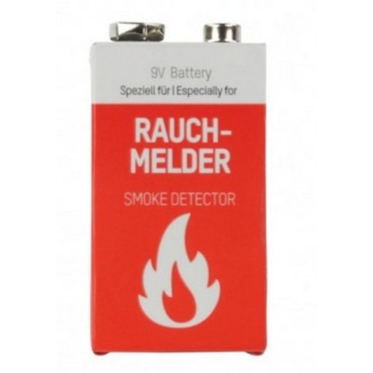 Pilha Ansmann 9V Lítio uso único 9V Cinza Vermelho