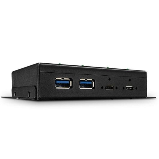 Hub Lindy 4 Ports 10 Gbps USB 3.2 Gen 2 Modell 43094 Metall schwarz