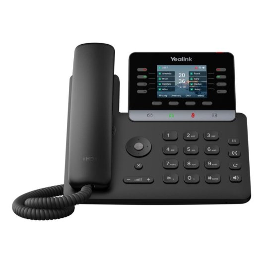 Telefone IP Yealink T73W Bluetooth 5.0 Wi-Fi 6 ecrã a cores