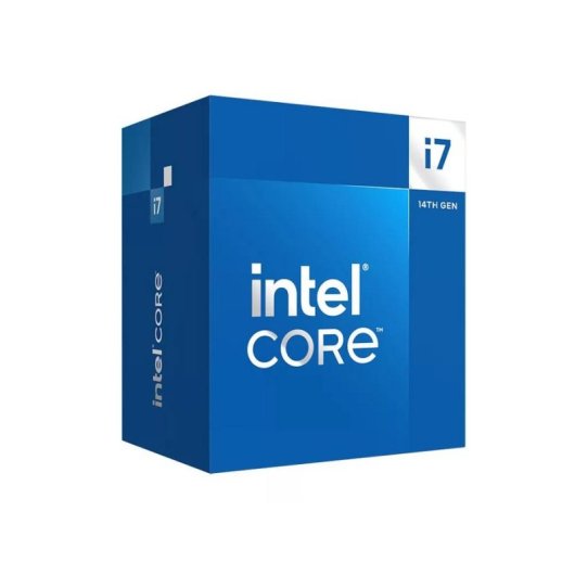 Procesador Intel Core i7-14700F 20 Núcleos 2,1 GHz Frecuencia Base 5,4 GHz Turbo Box Refrigerador