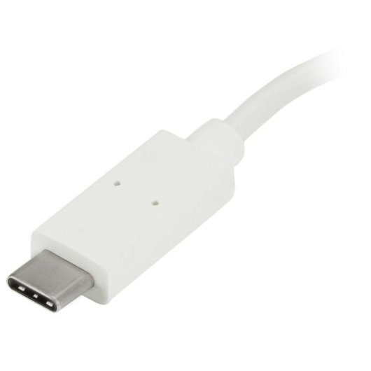 Hub StarTech.com 4 portas 5Gbps USB-C para USB-A e USB-C branco compacto