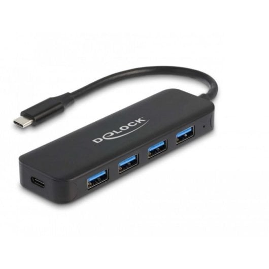 Hub Delock 5 Ports 5000 Mbit/s USB 3.2 Gen 1 Power Delivery 85 W