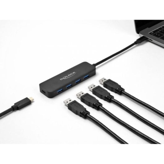 Hub Delock 5 Ports 5000 Mbit/s USB 3.2 Gen 1 Power Delivery 85 W