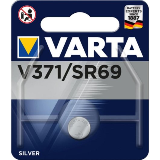 Pila Varta V371 SR69 ossido d'argento 1,55V 30mAh 1 pezzo