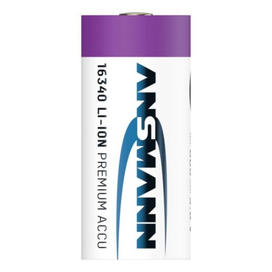 Bateria Ansmann 1300-0017 Iões de Lítio 3,6 V 850 mAh 16340