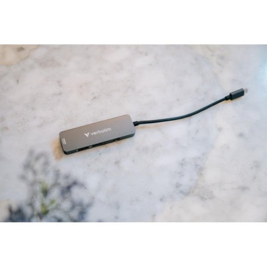 Hub Verbatim 4 portas 5 Gbps USB 3.2 Gen 1 modelo 32155 HDMI 4K