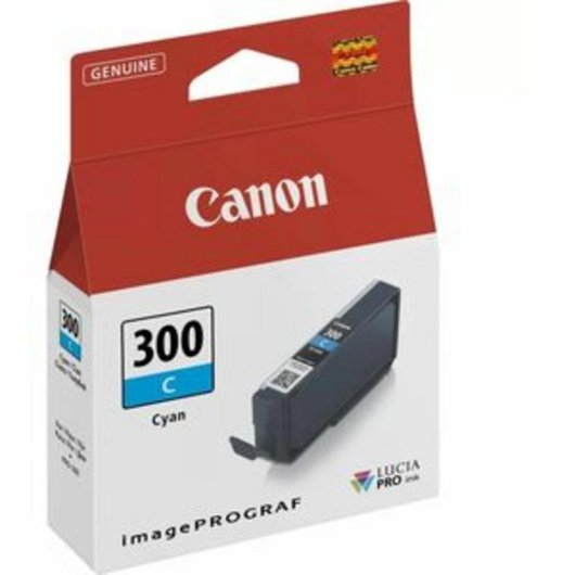 Tintenpatrone Canon PFI-300 Cyan für imagePROGRAF PRO-300 735 Seiten