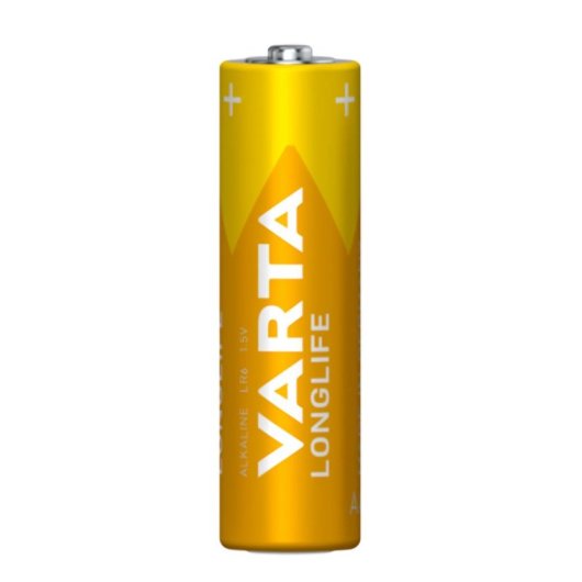 Batteria Varta Longlife AA Alcalina 1.5V 4 pezzi blister