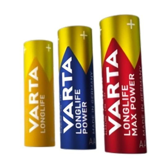 Batteria Varta Longlife AA Alcalina 1.5V 4 pezzi blister