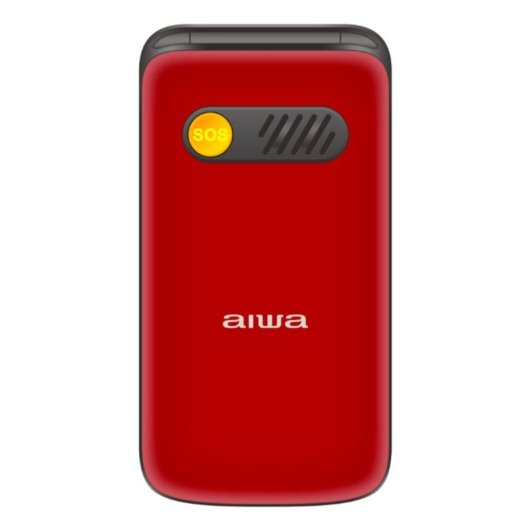 Handy Aiwa FP-30-2G/RD Klapphandy 2.4" 0.3 MP 1000 mAh Schwarz Rot