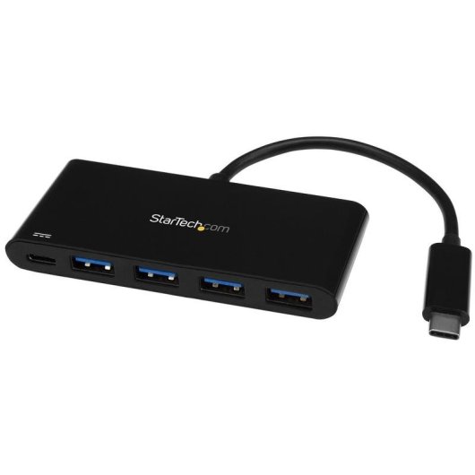 Hub StarTech.com 4 portas 5Gbps USB-C para USB-A Power Delivery