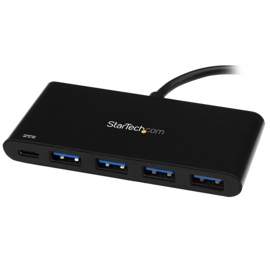 Hub StarTech.com 4 portas 5Gbps USB-C para USB-A Power Delivery