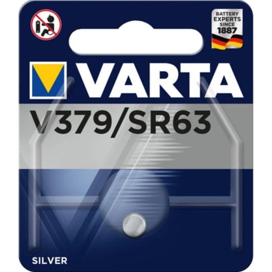 Knopfzelle Varta V379 SR63 1.55V Silberoxid hohe Kapazität