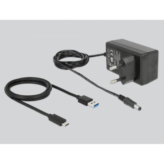 Hub Delock 4 Ports 10 Gbps USB 3.2 Gen 2 Modell 64053 mit AC-Stromversorgung