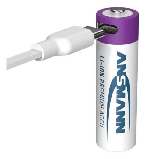 Pilha Ansmann 1312-0036 AA Iões de Lítio 1,5V 1800mAh Pack 4