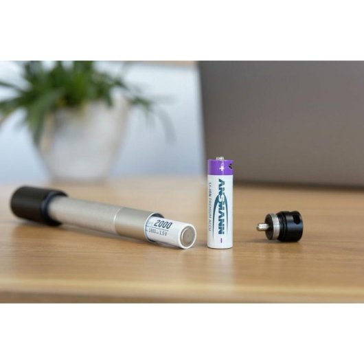 Pilha Ansmann 1312-0036 AA Iões de Lítio 1,5V 1800mAh Pack 4