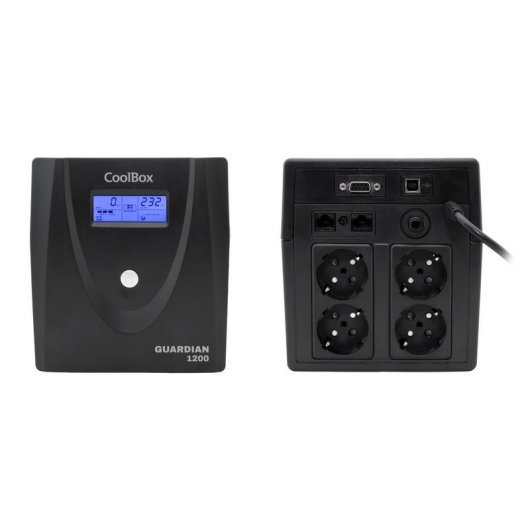 Sai Coolbox 1200VA Batteria 7Ah 8h Autonomia LCD Protezione completa