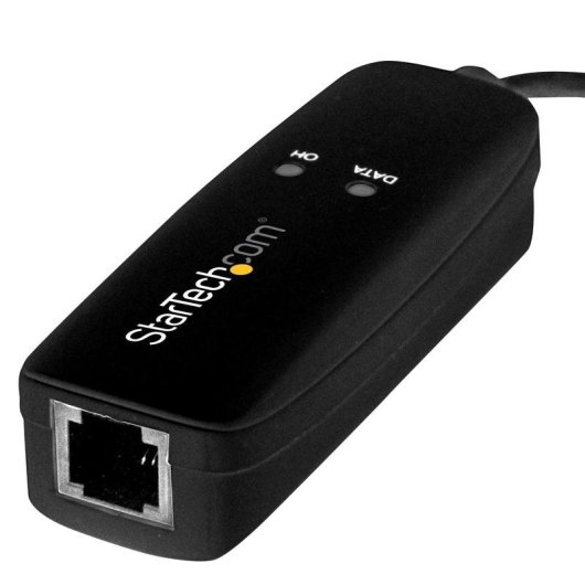 Carte Réseau StarTech.com USB 2.0 56K V.92 Externe Fax Modem Compact