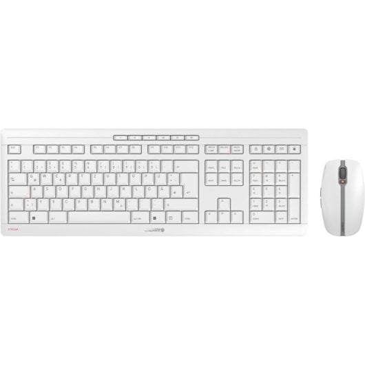 Clavier Cherry Stream Desktop Recharge sans fil QWERTZ avec souris rechargeable AES