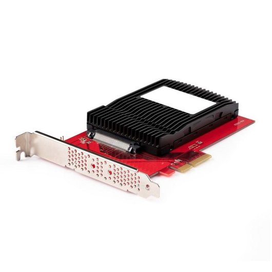 Adaptador StarTech.com U.3 a PCIe 4.0 x4 para SSDs NVMe de 2.5"