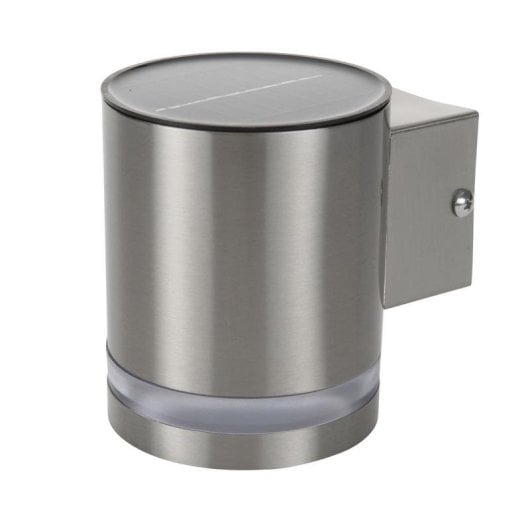 Solar-Wandleuchte Nedis GWS-003-DS LED 35 lm IP44 Edelstahl