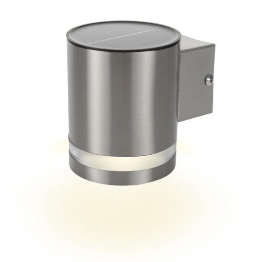 Solar-Wandleuchte Nedis GWS-003-DS LED 35 lm IP44 Edelstahl