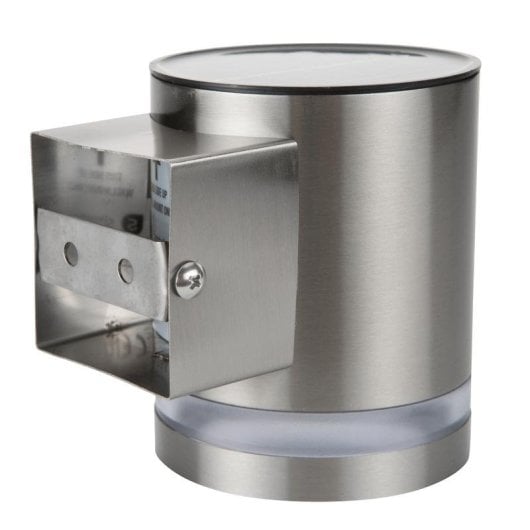 Solar-Wandleuchte Nedis GWS-003-DS LED 35 lm IP44 Edelstahl