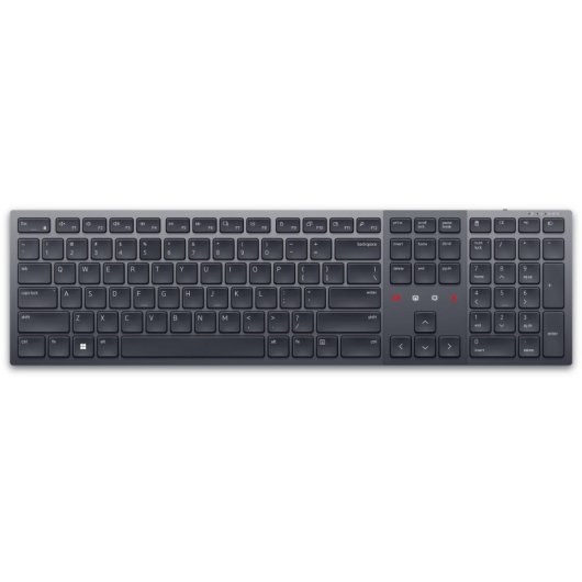 Tastatur Dell KB900 kabellos Fullsize QWERTZ Deutsch Bluetooth mit Beleuchtung