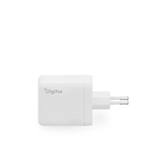 Ladegerät Digitus USB GaN 100W 2x USB-C 1x USB-A Kompakt Universal
