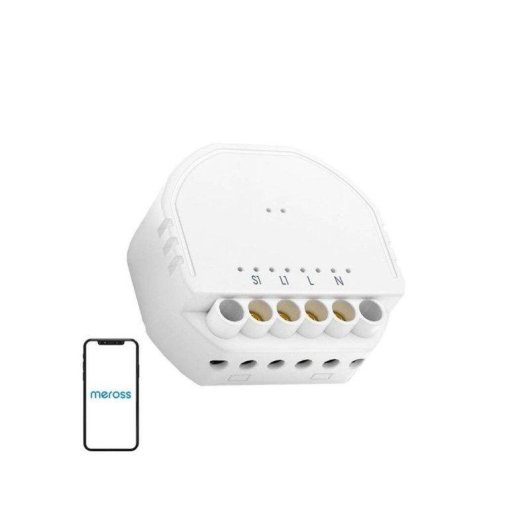 Relé Wi-Fi Meross MSS810HK Controle de iluminação, Compatível com Apple HomeKit