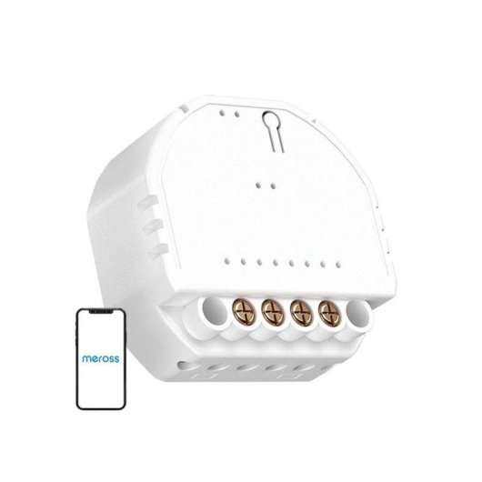 Relè Wi-Fi Meross MSS815MA-UN Controllo illuminazione, Monitoraggio energia, Incasso